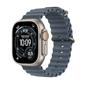 Apple Watch ULTRA 3 49mm GPS+Cellular Titanium naturale Band Ocean